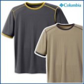 Columbia Boys Mountain Tech Ringer SS Tee Shirt - Childrens