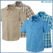 Columbia Silver Ridge Plaid SS Shirt - Mens