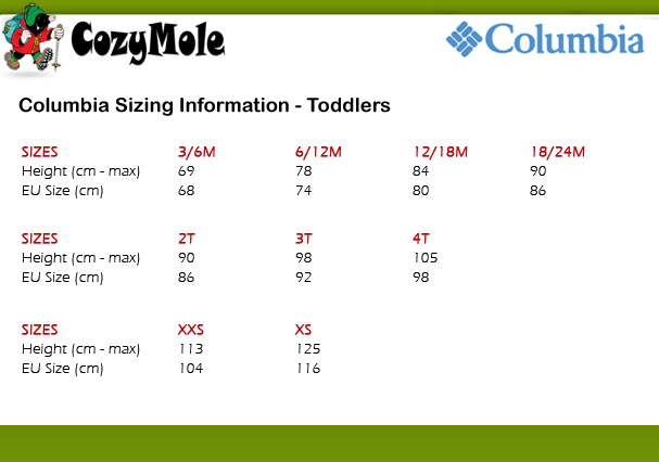 columbia little dude suit